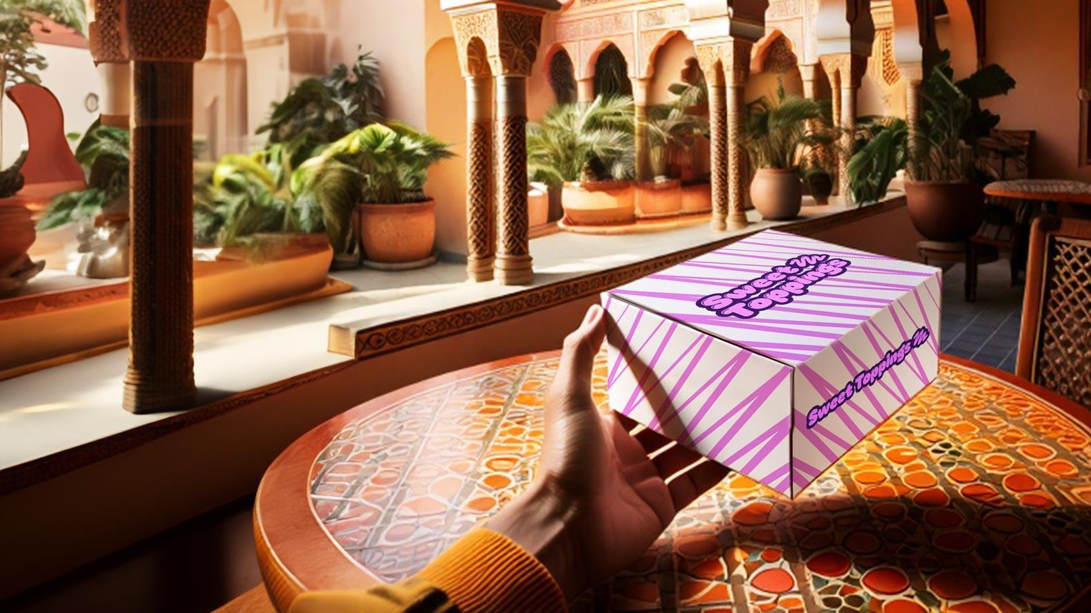 Création sucrée artisanale avec toppings gourmands – SweetToppings Marrakech